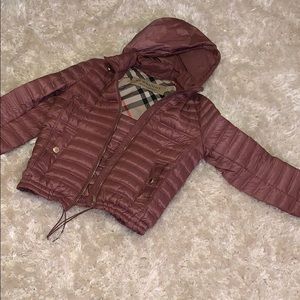 Burberry down jacket - worn twice - PERFECT. SMALL